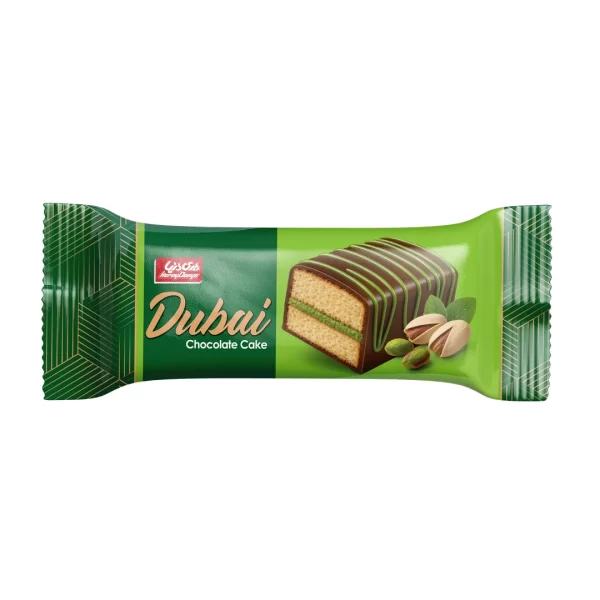 كيكة دبي بالفستق، ١٨ قطعة